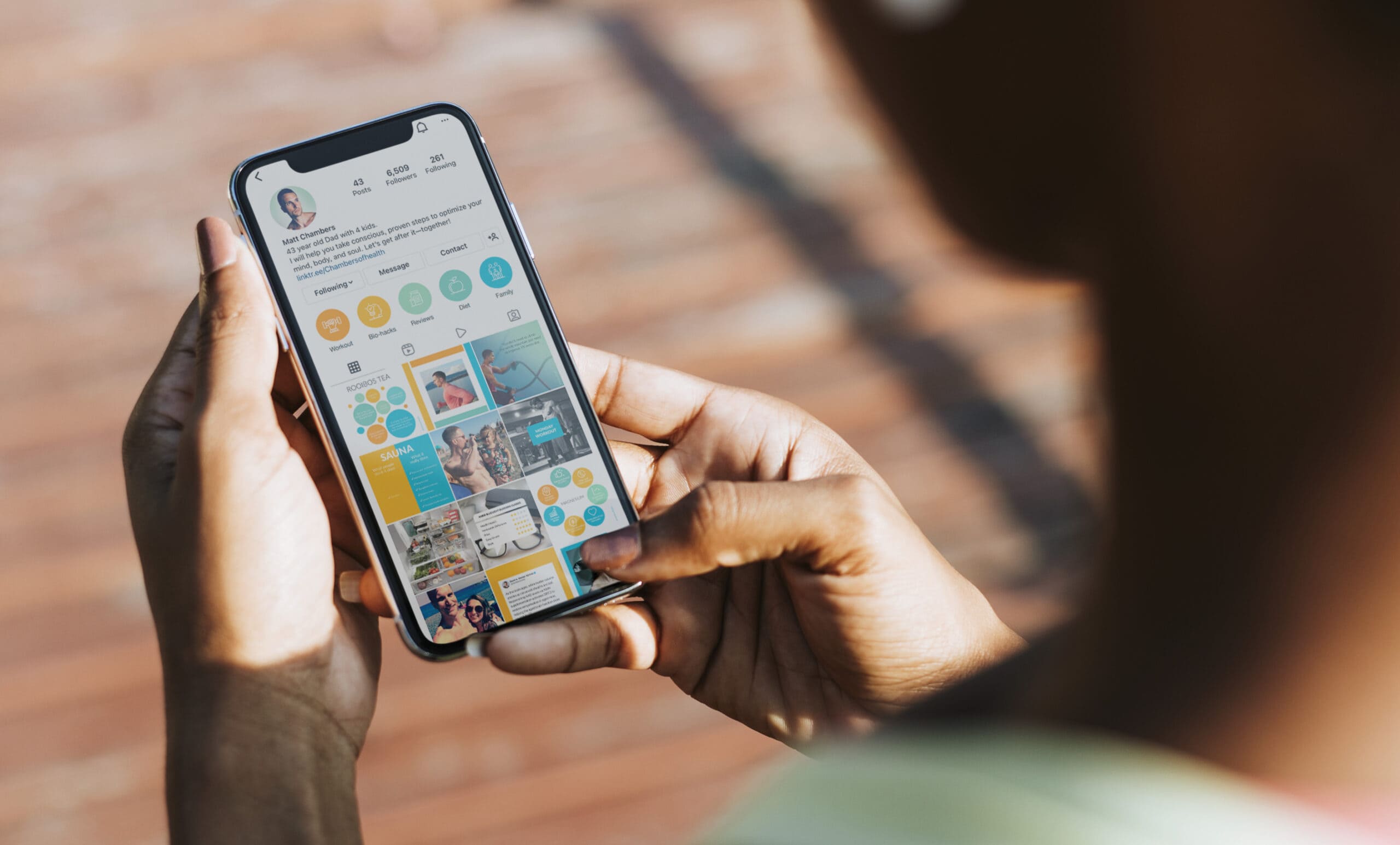 Instagram story design