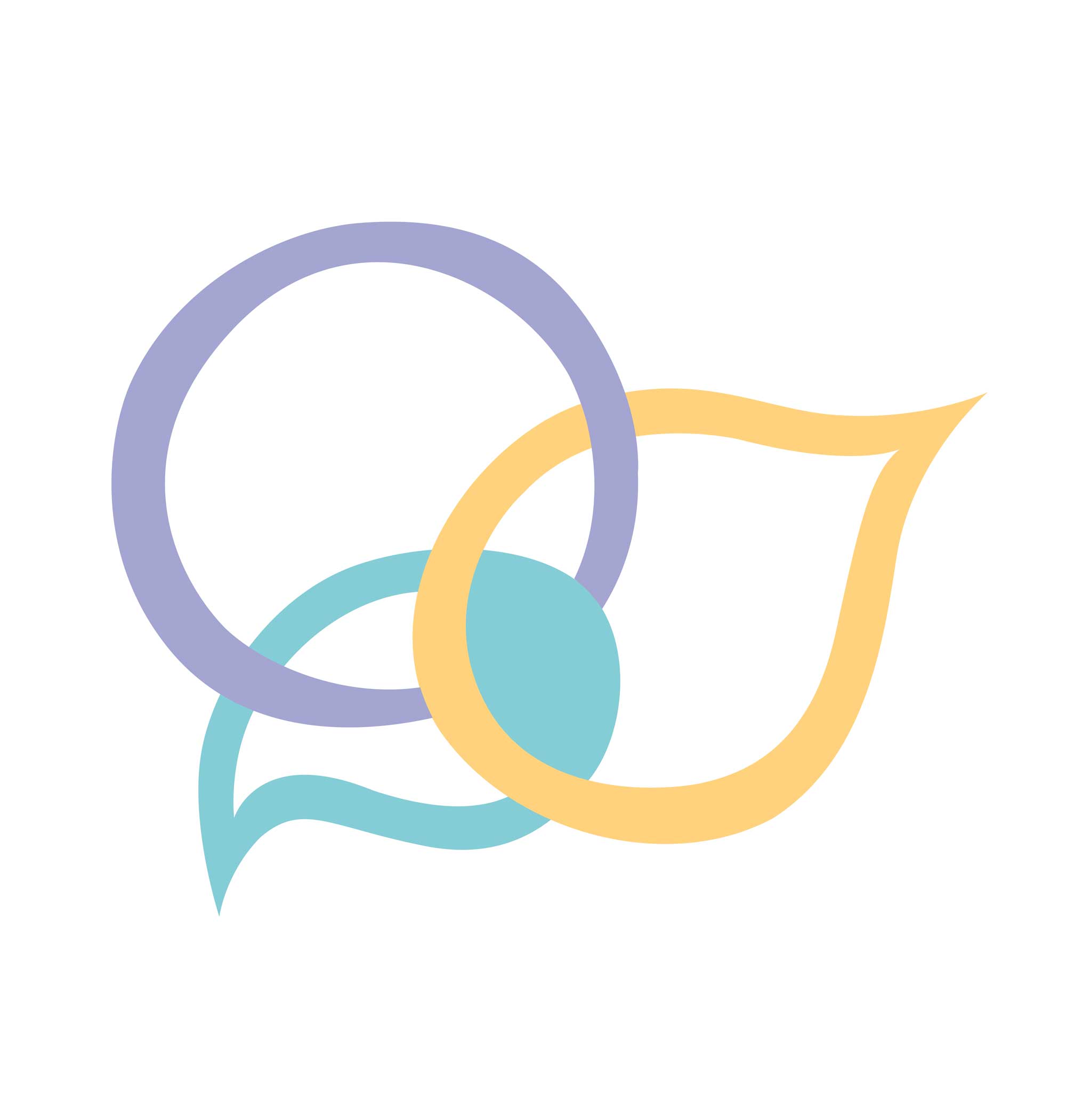 Primary logo for Mood for Thought Therapy Group with bold typography and soft color palette